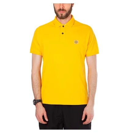 Stone Island Polo Shirt (Gelb)