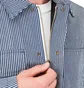Vans Vault x Mt Vernon Drill Chore Coat (Blau / Weiß)