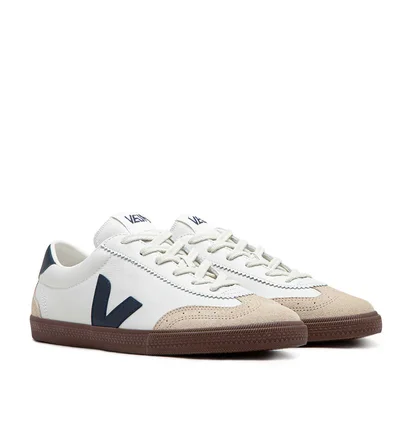 Veja Volley Canvas (Beige / Dunkelblau)