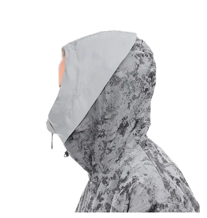 adidas Y-3 CH1 Distressed Reflective Jacket (Grau / Schwarz)