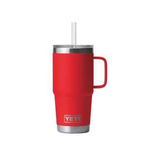 Yeti Rambler Straw Mug 25oz (739ml) (Rot)