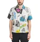 Aries Thrasher Hawaiian Shirt (Weiß)