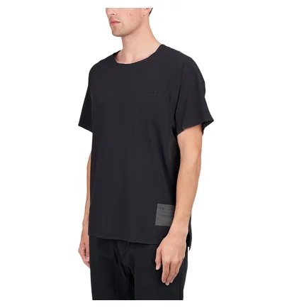 Y-3 Run SS Tee (Schwarz)