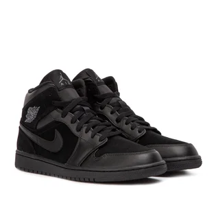 Nike Air Jordan 1 MID (Schwarz / Grau)