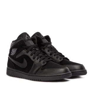 Nike Air Jordan 1 MID (Schwarz / Grau)