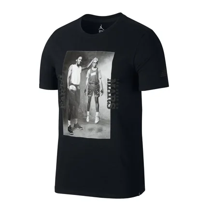 Nike Air Jordan Mars Blackmon Photo T-Shirt (Schwarz)