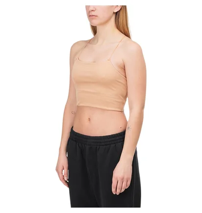 Nike WMNS Yoga Luxe Strappy Cami Top (Pfirsich)
