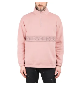 Pleasures Decline Quarter Zip Pullover (Rosa)
