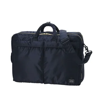 Porter by Yoshida Tanker 3Way Briefcase (Blau)