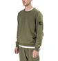 Stone Island Fleece Sweat Shirt (Olive)