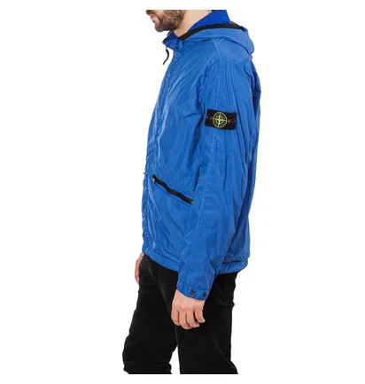 Stone Island Garment Dyed Crinkle Reps NY Jacket (Blau)