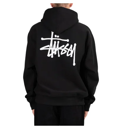 Stüssy Basic Stüssy Hood (Schwarz)