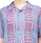 Stüssy Hand Drawn Houndstooth Shirt (Blau / Rot)