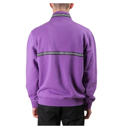 Stüssy Woven Tape Mock Neck (Lila)