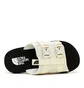 The North Face EQBC Slide (Cream / Schwarz)