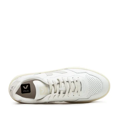 Veja V-90 O.T. Leather (Grau / Weiß)