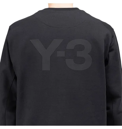 adidas Y-3 Classic Back Logo Crewneck (Schwarz)