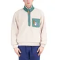 Brain Dead Yin Yang Half Zip Jacket (Beige / Grün)