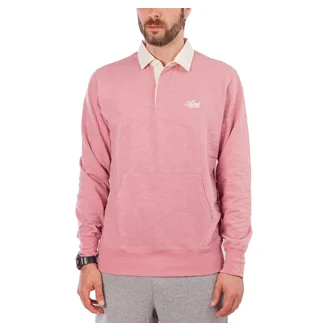Aimé Leon Dore Slub Jersey Rugby Shirt (Dusty Pink)