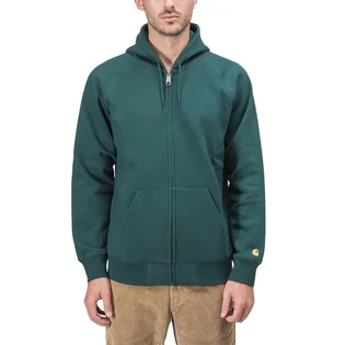 Carhartt WIP Hooded Chase Jacket (Dunkelgrün)