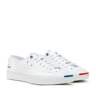 Converse x Sportility Jack Purcell Rally 'Tyvek' (Weiß / Navy)