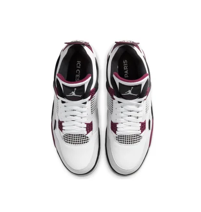 Air Jordan 4 Retro x PSG (Weiß / Bordeaux)