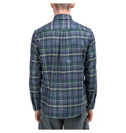 Aimé Leon Dore x Woolrich Flannel Button Down Shirt (Navy)