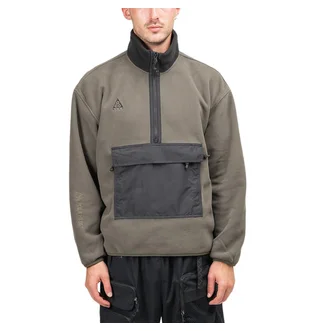 Nike ACG Polar Half Zip Anorak (Olive / Schwarz)