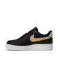 Nike Wmns Air Force 1 '07 Low ''Metallic'' (Schwarz)