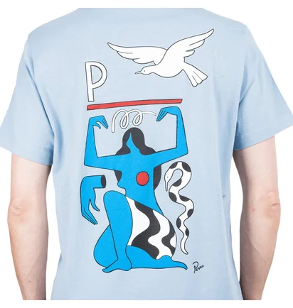 Parra Mother Nature T-Shirt (Blau)
