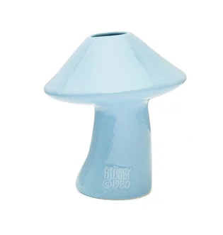 Stüssy Mushroom Ceramic Vase (Blau)
