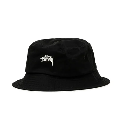 Stüssy Stock Bucket Hat (Schwarz)