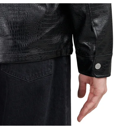 Pleasures Slide Work Jacket (Schwarz)