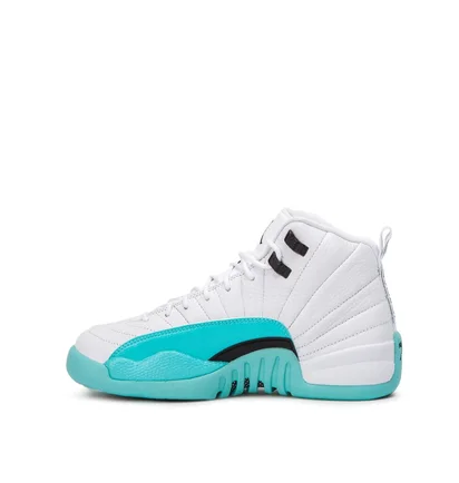 Air Jordan 12 Retro GS (Weiß / Türkis)