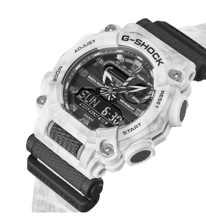 Casio G-Shock GA-900GC-7AER (Weiß / Grau)
