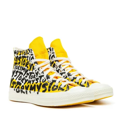 Converse My Story Chuck 70 Hi (Gelb / Weiß / Schwarz)