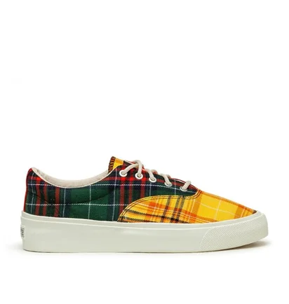 Converse Skid Grip OX 'Twisted Plaid' (Grün / Multi)