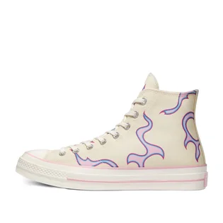 Converse x Golf Le Fleur Chuck 70 Hi (Creme/ Pink / Blau)