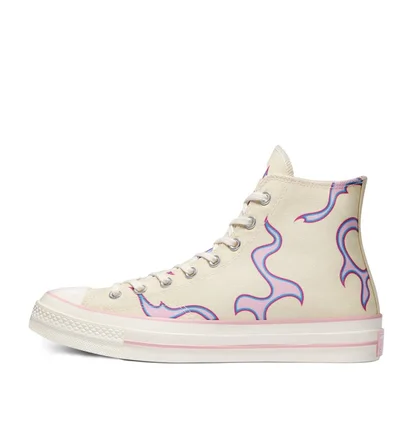 Converse x Golf Le Fleur Chuck 70 Hi (Creme/ Pink / Blau)
