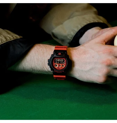 Casio G-Shock DW-6900TD-4ER (Rot / Schwarz)