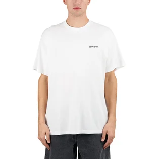 Carhartt WIP S/S Script Embroidery T-Shirt (Schwarz)