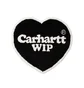 Carhartt WIP Heart Rug (Schwarz / Weiß)