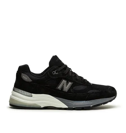 New Balance M992 BL 'Made in USA' (Schwarz / Grau)