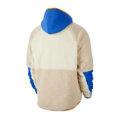 Nike Fleece Anorak (Beige / Blau)