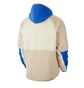 Nike Fleece Anorak (Beige / Blau)