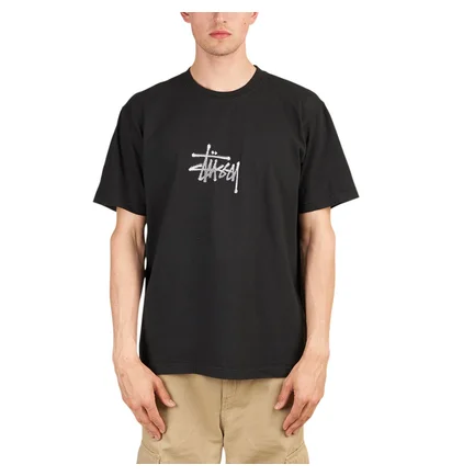 Stüssy Surf Tomb Pigment Dyed Tee (Schwarz)