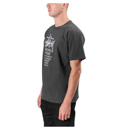 Stüssy Tour Tee (Schwarz)