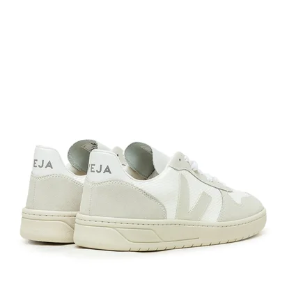 Veja V-10 B-Mesh (Weiß / Natural)