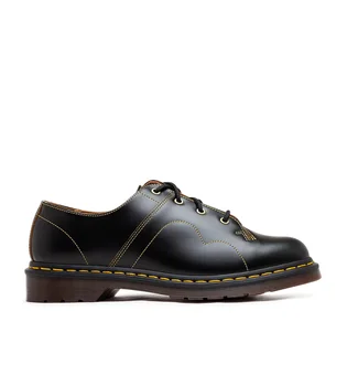 Dr. Martens Church Shoe Vintage Smooth (Schwarz / Gelb)