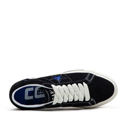 Converse x Quartersnacks One Star OX (Schwarz / Blau)